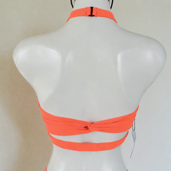 Halo Cut-Out Pole Top - Coral Sunset