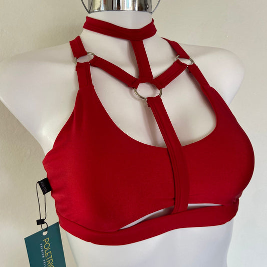 Valkyria Top - Satin Red