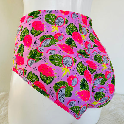 Dragon Fruit High Waist Shorts