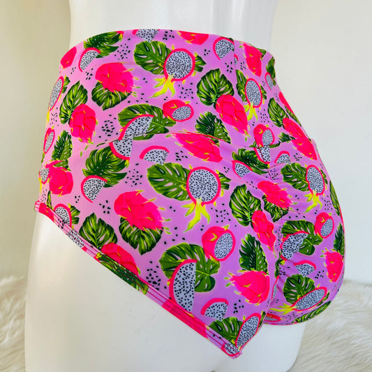 Dragon Fruit High Waist Shorts