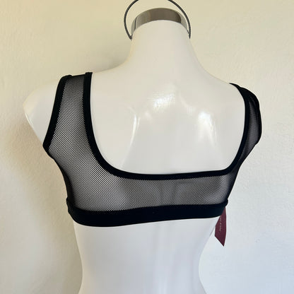Euforia X Mesh Top – Pink Hologram