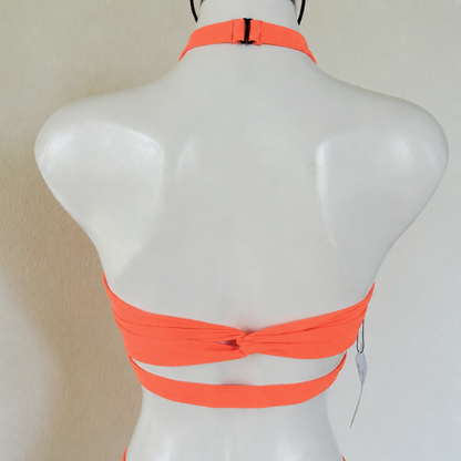 Halo Cut-Out Pole Top - Coral Sunset
