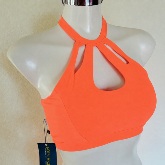 Halo Cut-Out Pole Top - Coral Sunset